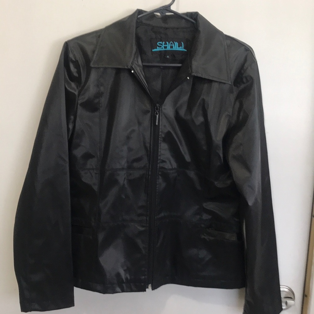 Shaili Leather Jacket Medium